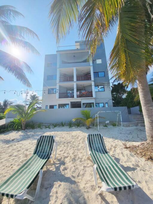 2 Rooms Apartment With Private Beach In Puerto Juarez Cancún Kültér fotó